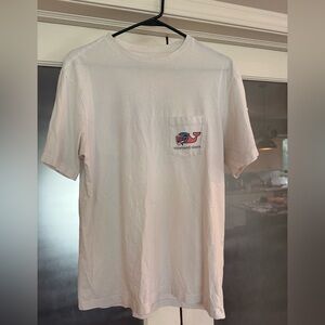 Vineyard Vines Lacrosse Classic White Short Sleeve Tee